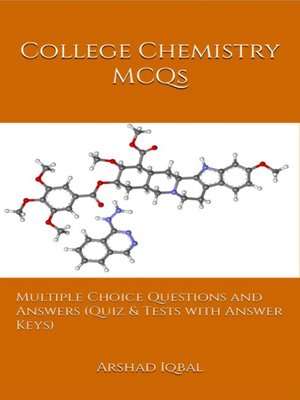cover image of College Chemistry Multiple Choice Questions and Answers (MCQs)